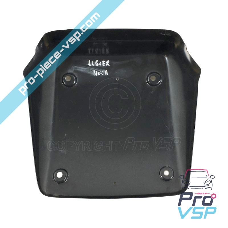 Rear windshield wiper motor cover