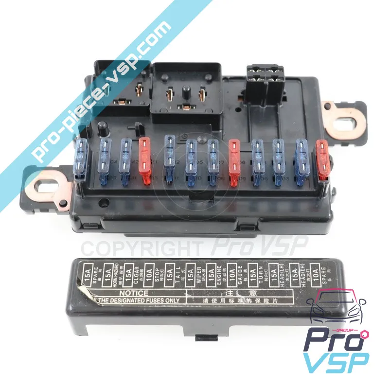 Placa de fusible usado para Bellier Jade