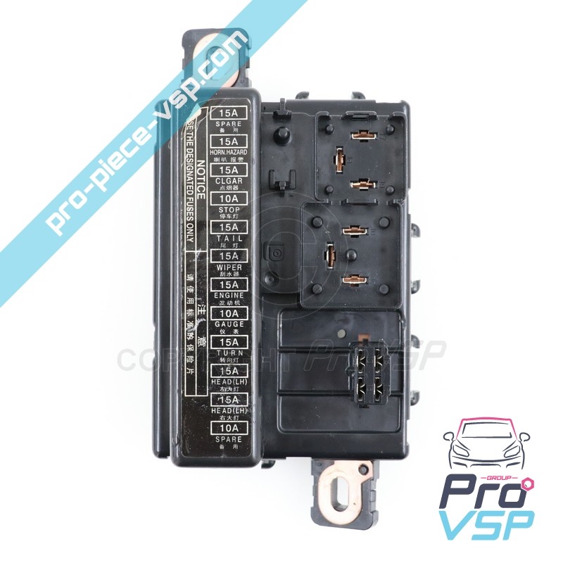 Placa de fusível usada para Bellier Jade