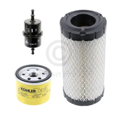 Kit 3 Filtre Originea motorului Lombardini Focs Progress