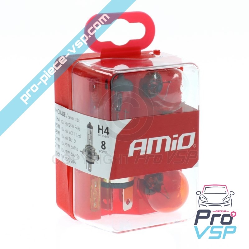 Caixa de bulbo H4 para farol