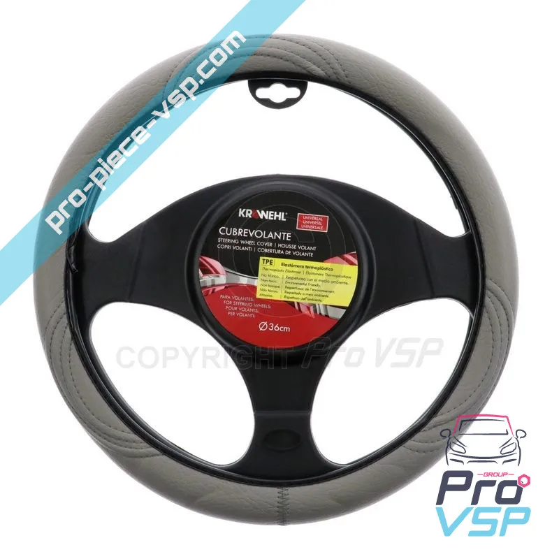 Coperchio del volante grigio