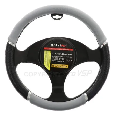 Capacul volanului gri negru