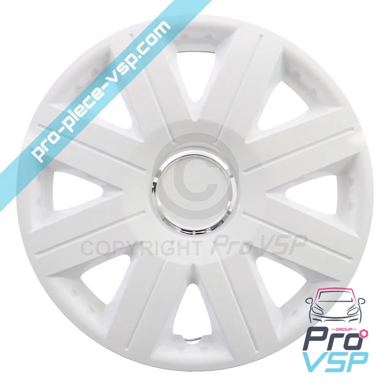 Hubcaps bianchi da 14 pollici