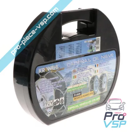 Chaînes à neige voiture sans permis