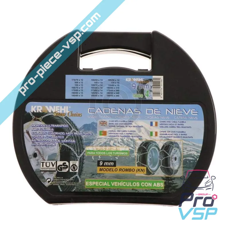 Catene di neve Auto senza licenza