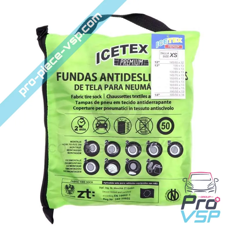 Chaussettes à neige voiture sans permis