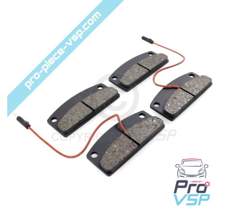 Front brake pads - Height 25 mm