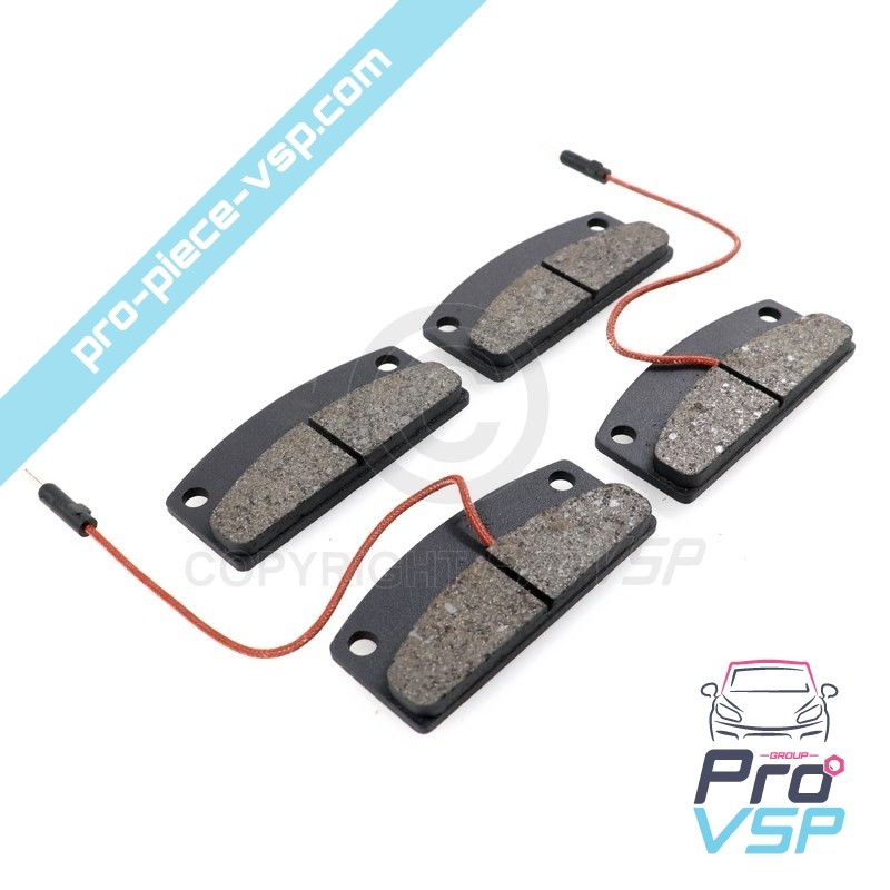 Front brake pads - Height 25 mm