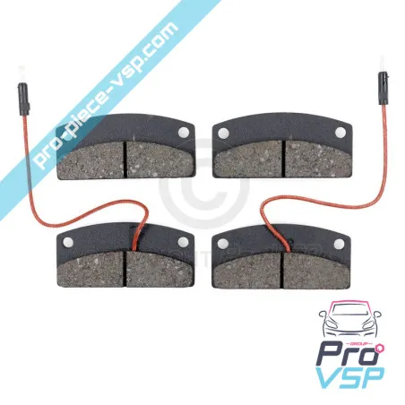 Front brake pad 25mm trim