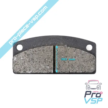 Plăcuțele de frână frontale de 30 mm