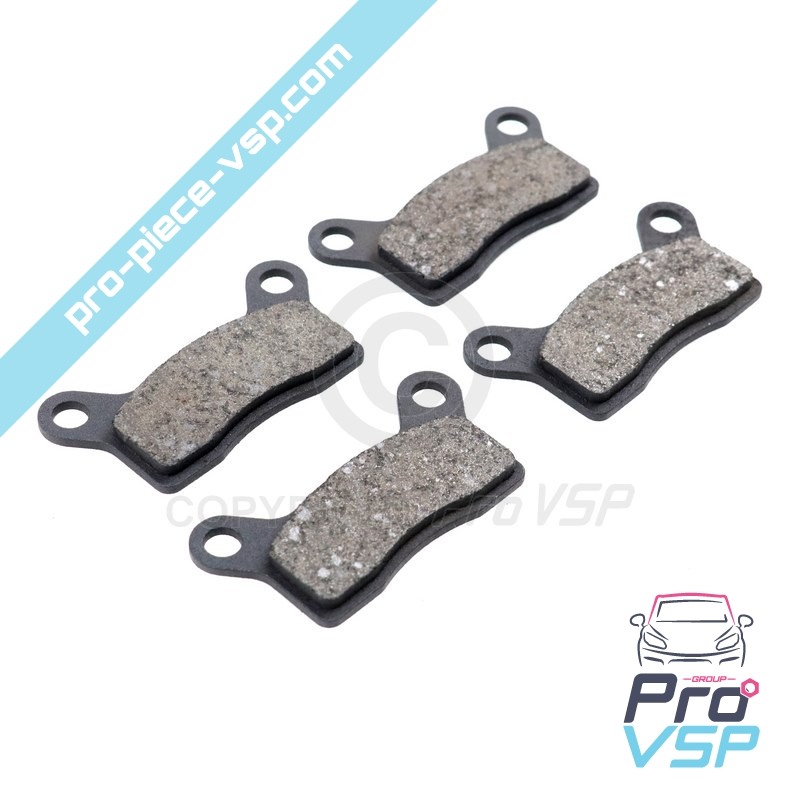 Rear brake pads