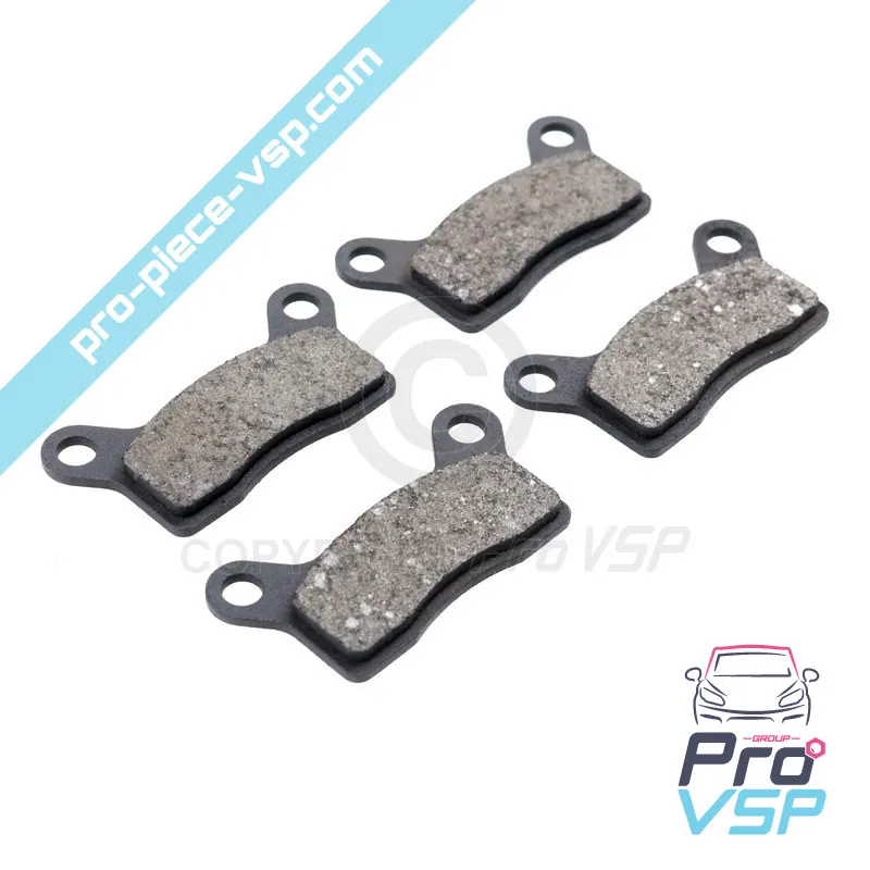 Rear brake pads for Casalini Bellier