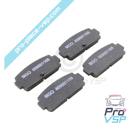 Pastillas de freno traseras