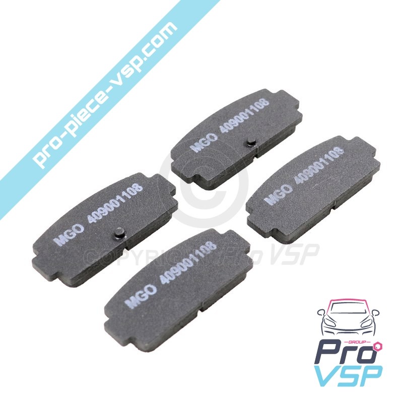 Pastillas de freno traseras