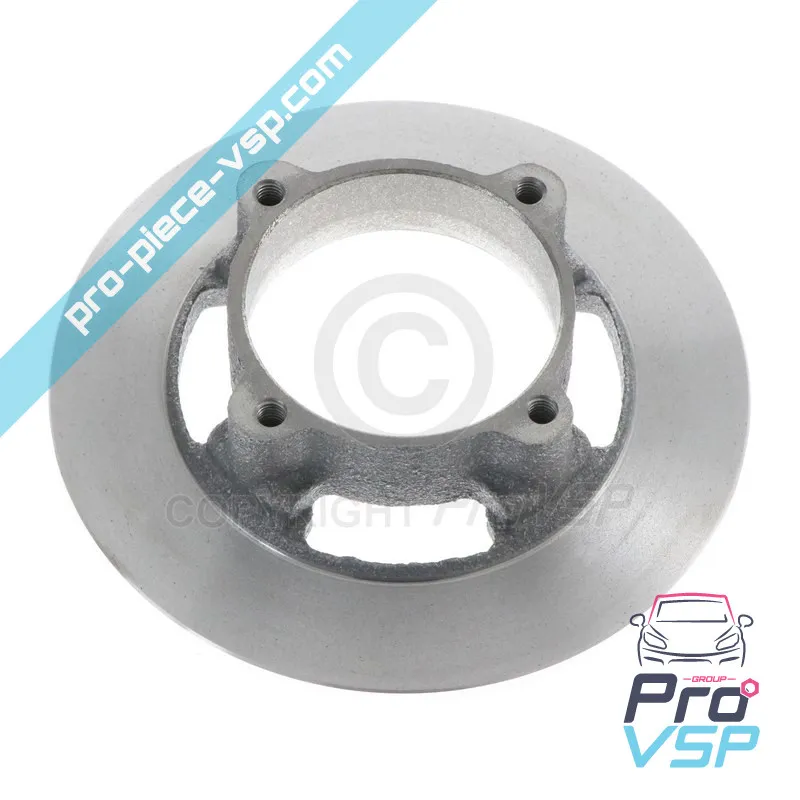 Front brake disc