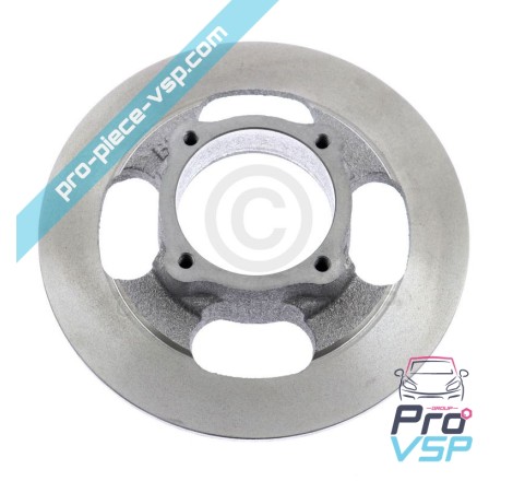 Frontbremsscheibe anpassbar für Aixam Bellier Grecav (Durchmesser 210mm)
