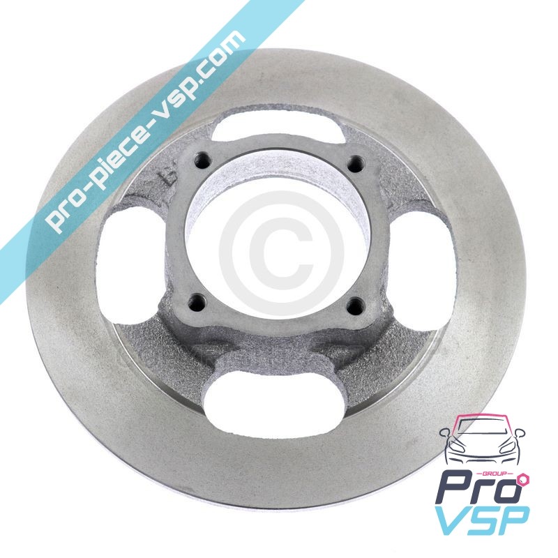 Front brake disc