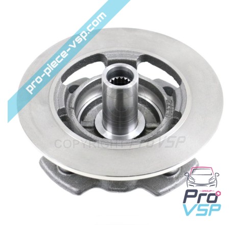 Disco de freio dianteiro completo para microcar lyra virgo