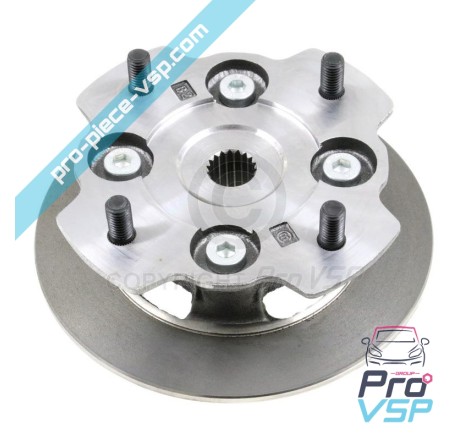 Disco de freio dianteiro completo para microcar mc1 mc2 Diâmetro de 170mm