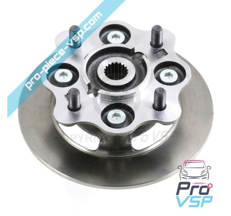 Komplette Frontbremsscheibe für JDM orane titane