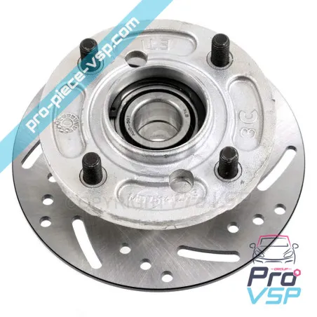 Complete rear brake disc for Ligier