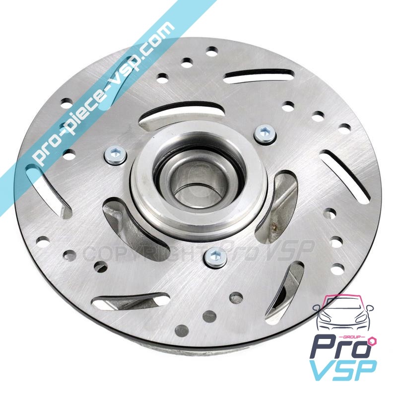 Complete rear brake disc