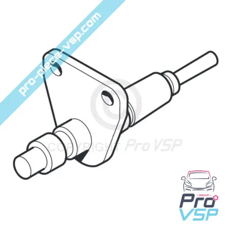 Moyeu de roue arrière pour microcar mc1 mc2 ( 1er montage )