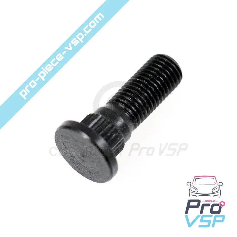 Wheel stud for aixam