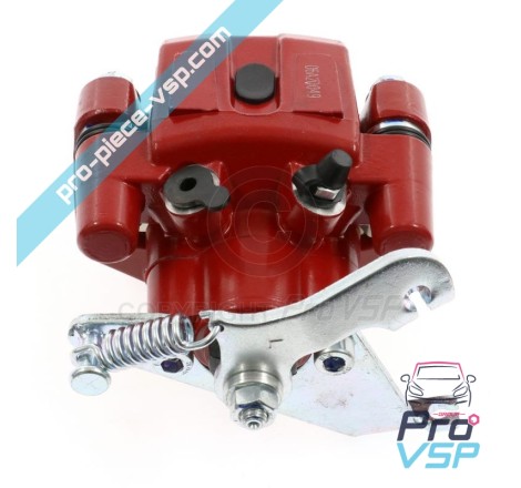 Red Left Rear Brake Clear