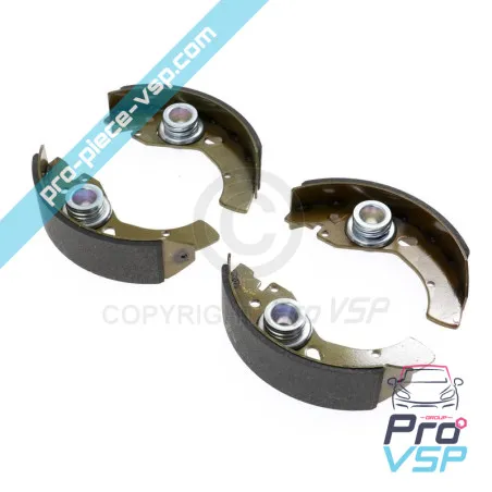 Mandíbulas de freno para diámetro de tambor 160mm