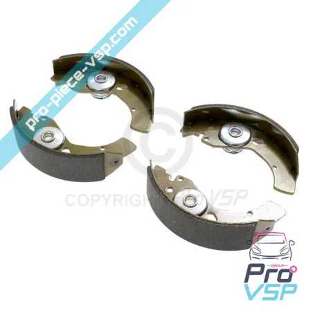 Mandíbulas de freio para diâmetro de tambor 160mm
