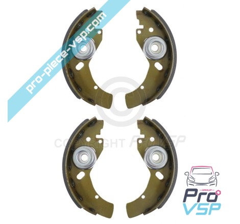 Mandíbulas de freio para diâmetro de tambor 160mm