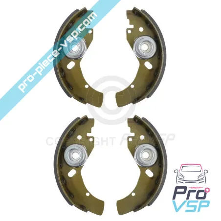 Mâchoires de frein pour tambour diamètre 160mm