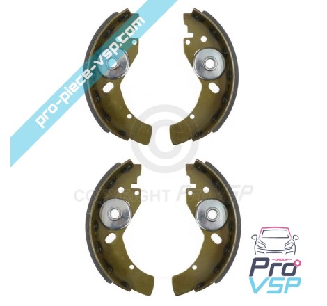 Mandíbulas de freio para diâmetro de tambor 160mm