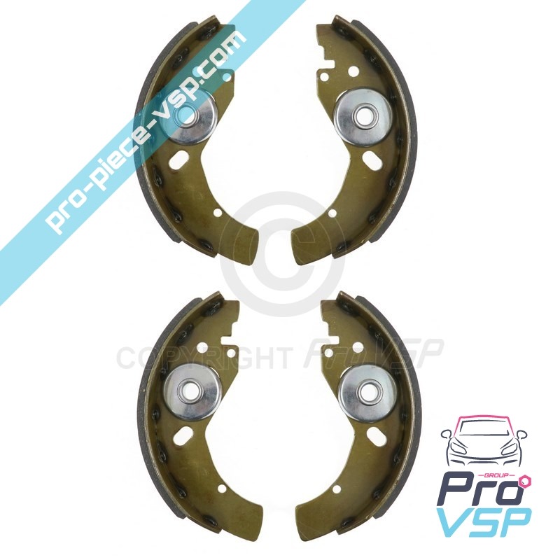 Mandíbulas de freio para diâmetro de tambor 160mm