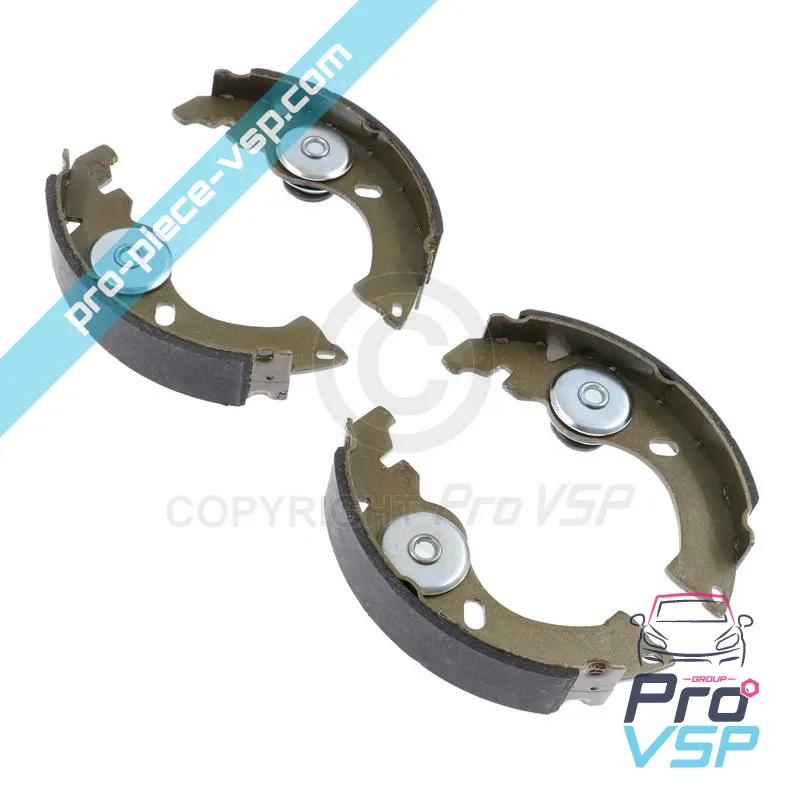 Brake jaws for drum diameter 180mm