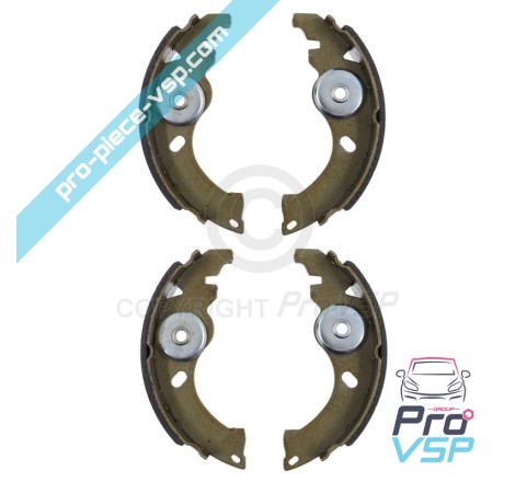 Mandíbulas de freio para diâmetro de tambor 180mm