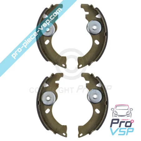 Brake jaws for drum diameter 180mm