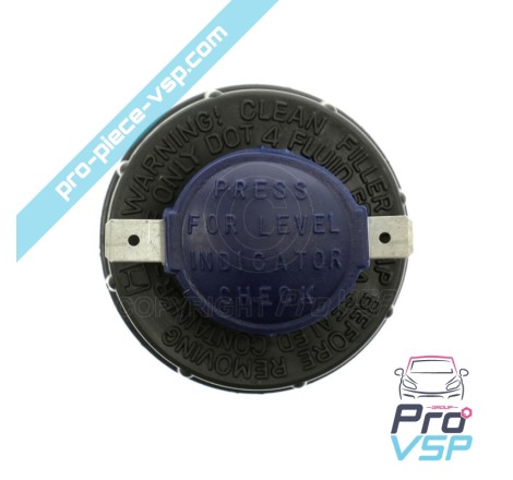 Brake fluid jar cap