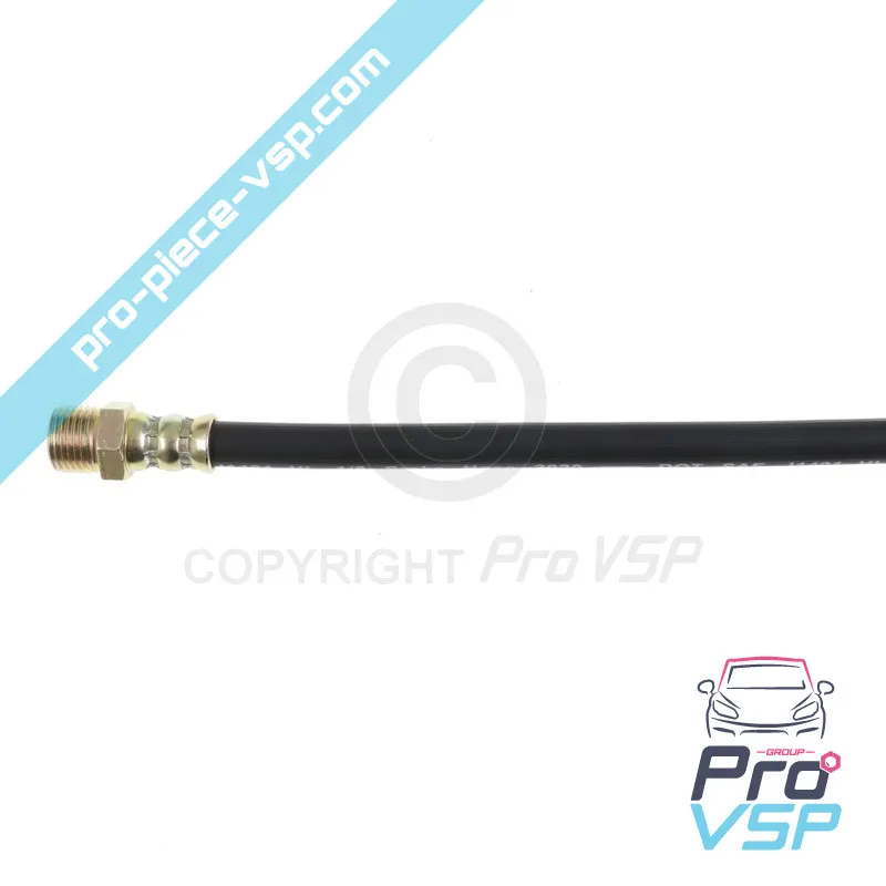 Front brake hose adaptable for Microcar