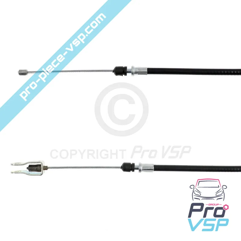 Câble de frein à main adaptable pour Microcar Mc2