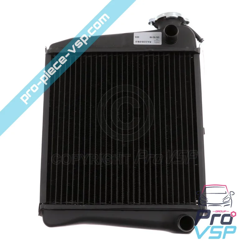 Radiator for bellier