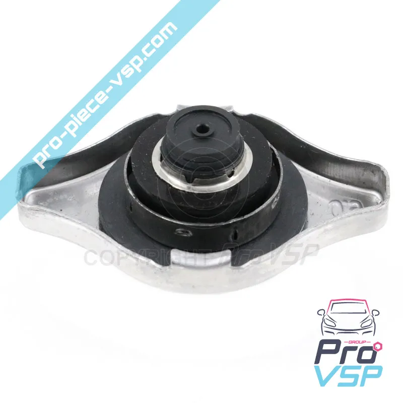 Radiator cap for aixam