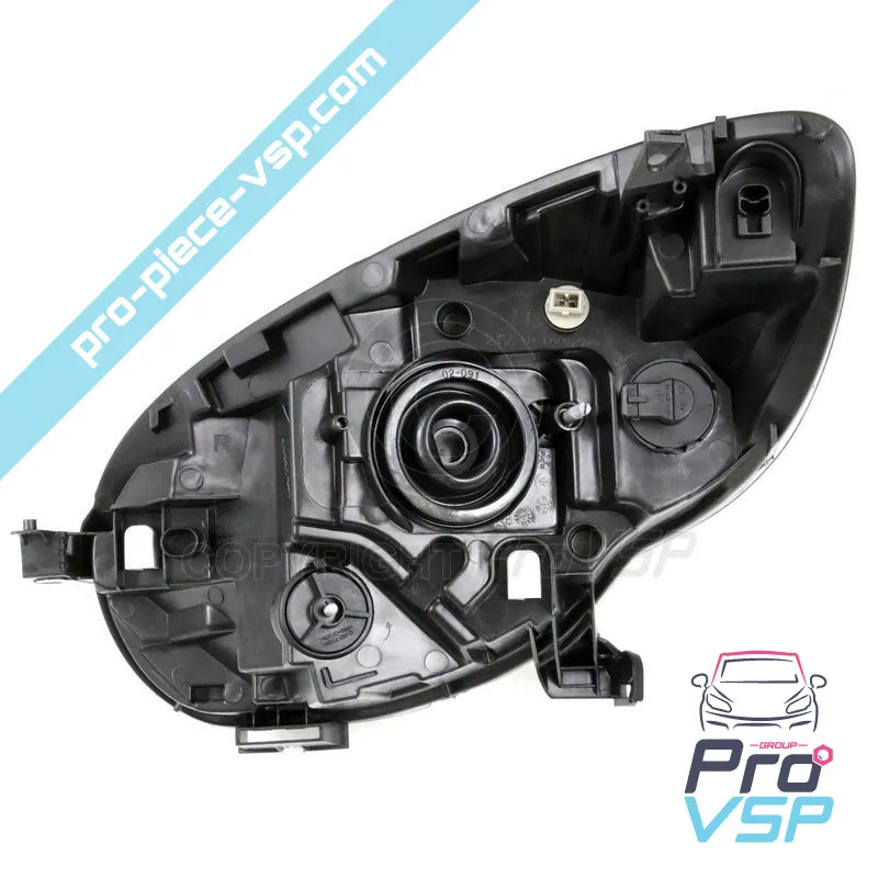 Phare droit adaptable pour microcar m8