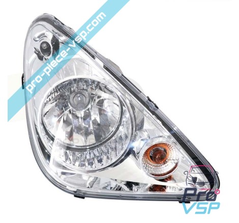 Right headlight (chrome bottom)