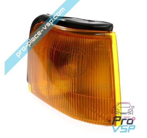 Orange right flashing