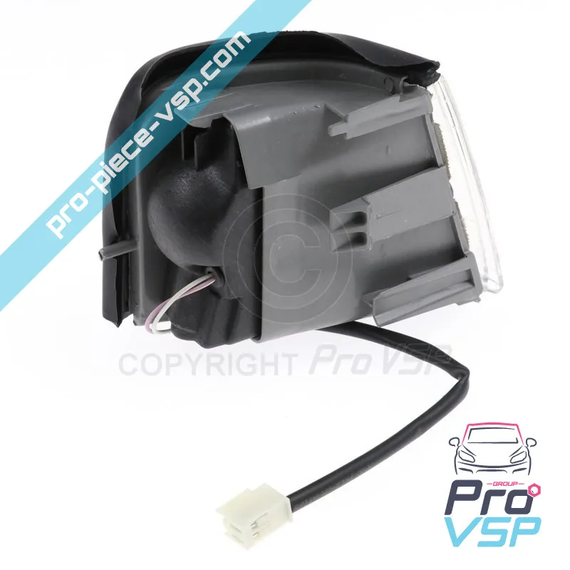 Flashing left white for Microcar Lyra