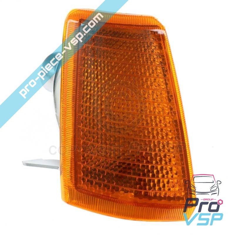 Orange right flashing