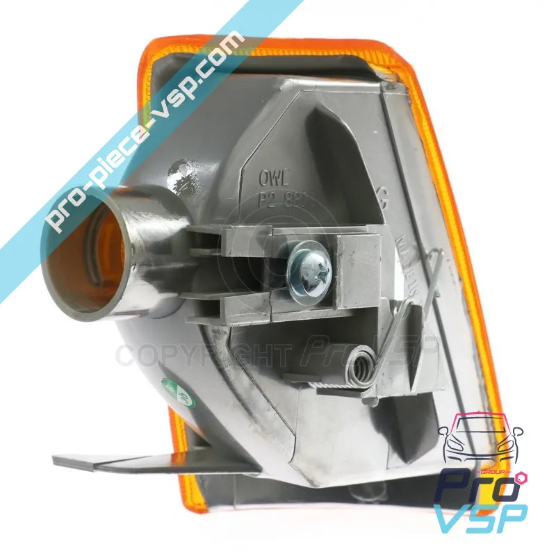 Zurdo anaranjado intermitente para Aixam